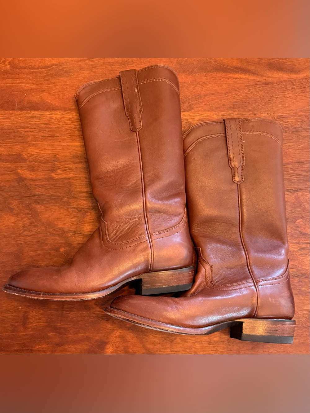 Tecovas Bourbon Calf Brown Boots